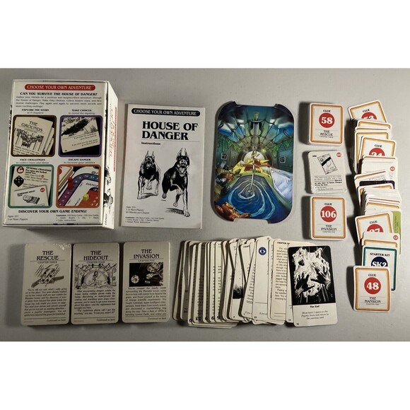 Choose Your Own Adventure Board Game • House of Danger, R. A. Montgomery - Picture 3 of 7